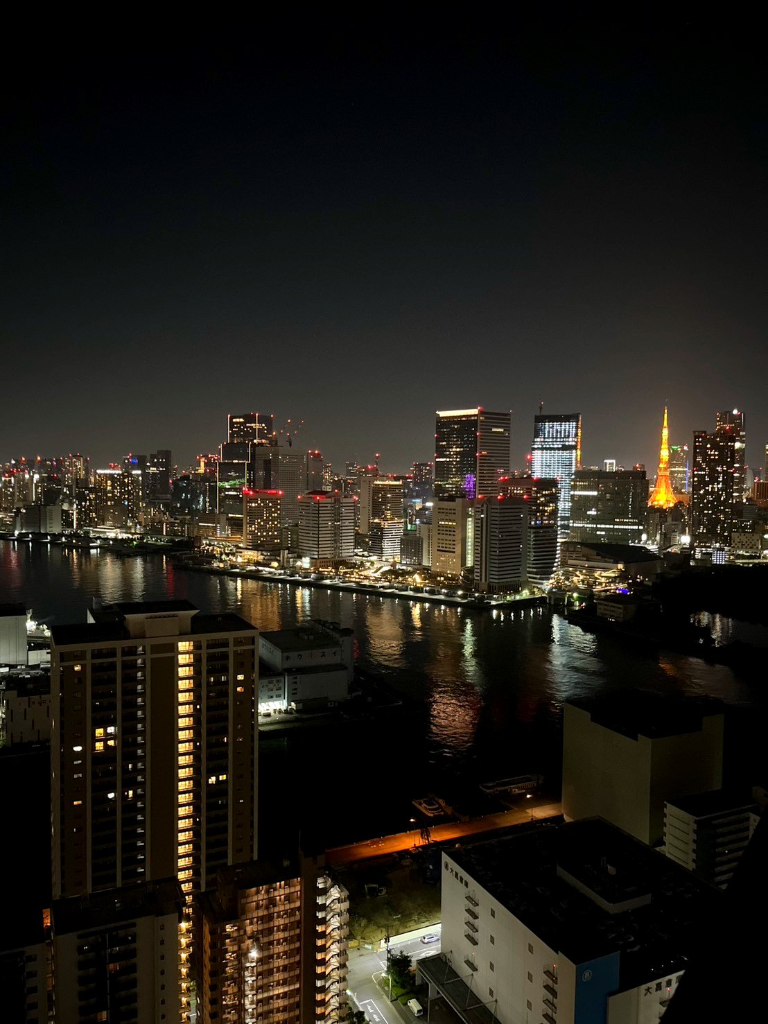 38階からの夜景